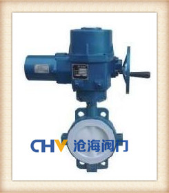 電動襯氟蝶閥